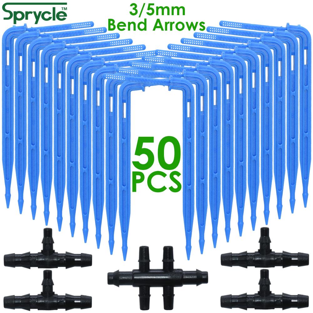 Urban Farming System - Sprycle 50x curva seta gotejador micro