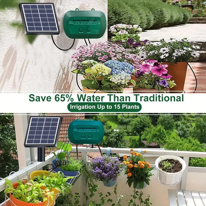 Kit de irrigação solar intelig - Urban Farming System avaliação e preço